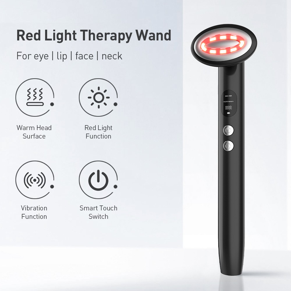 9-in-1 Skin Tightening Device Face Massager with 9 Colors of Led Light