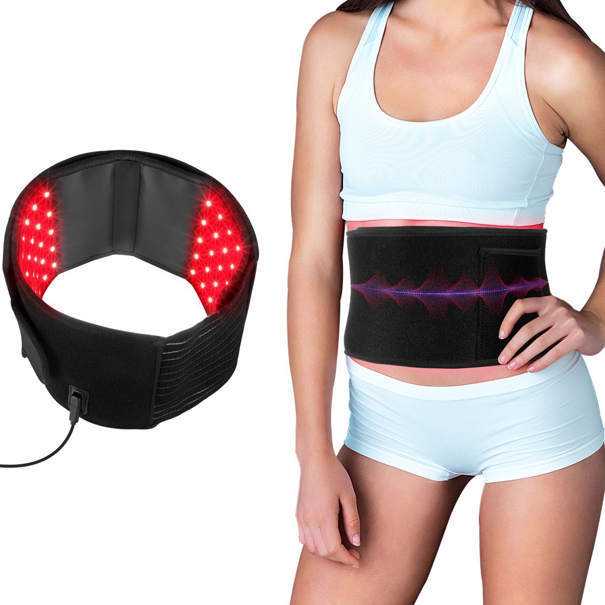 Infrared EMS Massage Weight Loss Belt