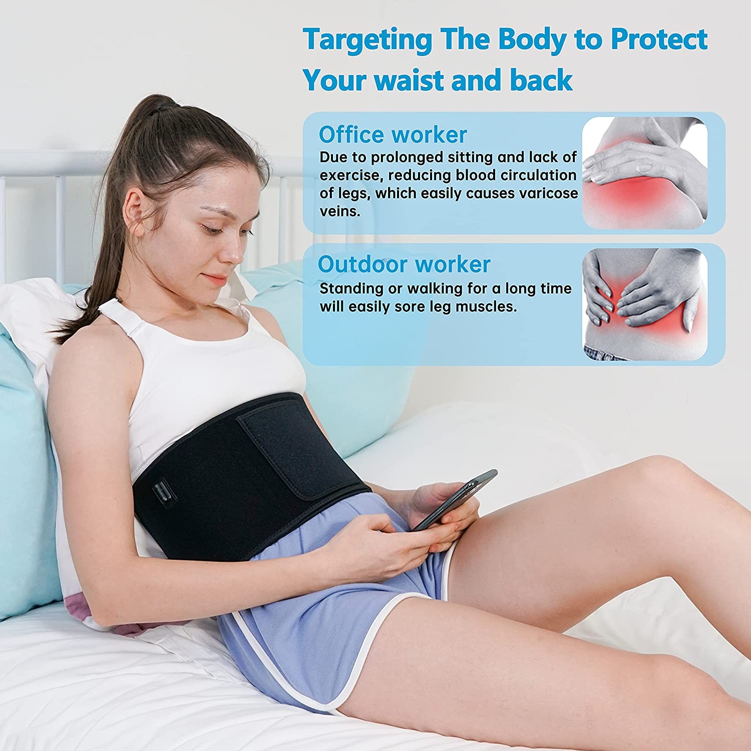 Infrared Relief Flexible Wearable Wrap Deep Therapy Pad For Body Slim Back Shoulder Joints Muscle Pain Red Light Therapy Belt