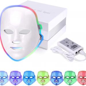 LED Therapy Face Mask 7 Colors Photon Facial Device 