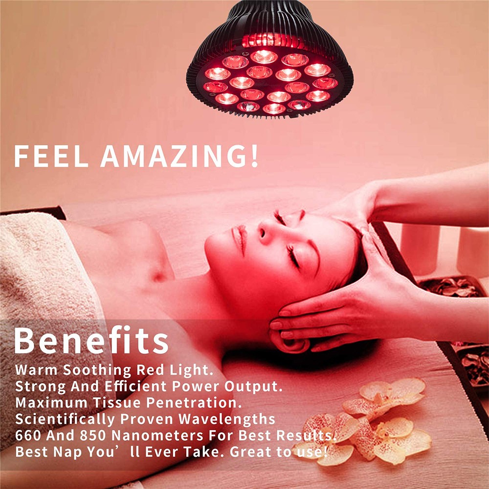 Red Light Therapy Lamp 18 / 54W LED Infrared Light Light Therapy Therapy Device 660nm 850nm Infrared Combo Skin Care Pain Relief Health Care