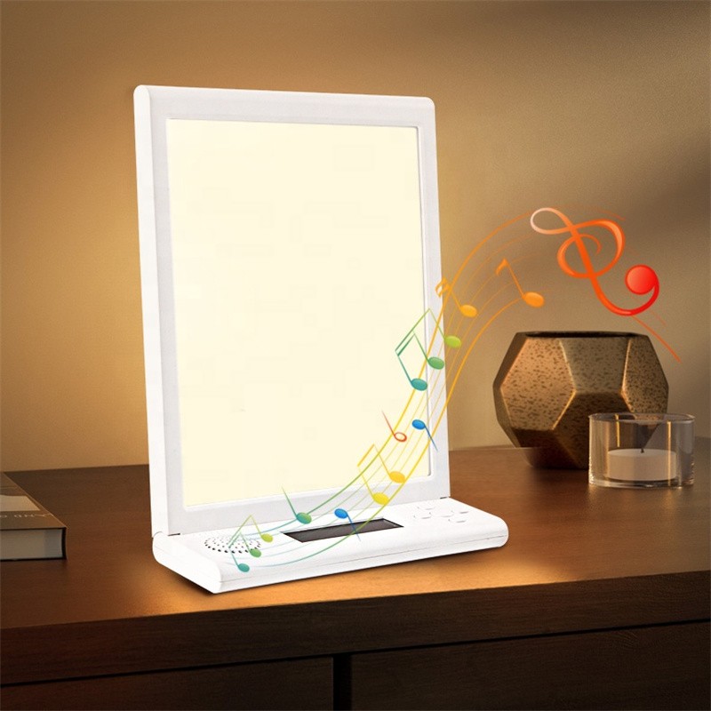 Seasonal Affective Disorder 10000lux Daylight SAD Light Therapy Lamp White Noise Phototherapy Table Sad Lamp