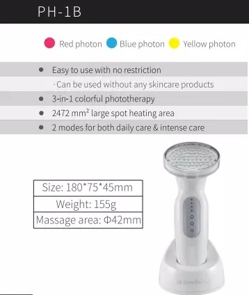 anti wrinkle products new led light skin rejuvenation ultrasonic face pore cleaner best selling beauty 